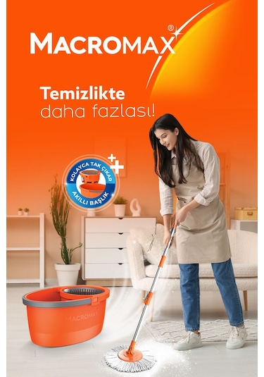 Faster Temizlik Seti Yedek Mop Hediyeli