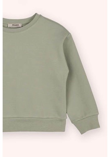 Panço Haki Kız Çocuk Sweatshirt 2511gk08016 Haki