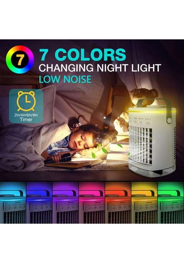 Jialan Klima Hava Soğutucu Fan Su Soğutma Fanı Klima Odası Ofis