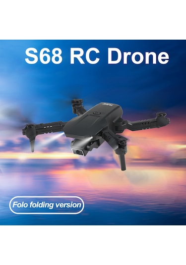 Wezone Yeni Başlayanlar İçin S68 Rc Drone: Katlanabilir, Yükseklik Sabitlemeli, Çocuklar İçin Oyuncak Quadcopter
