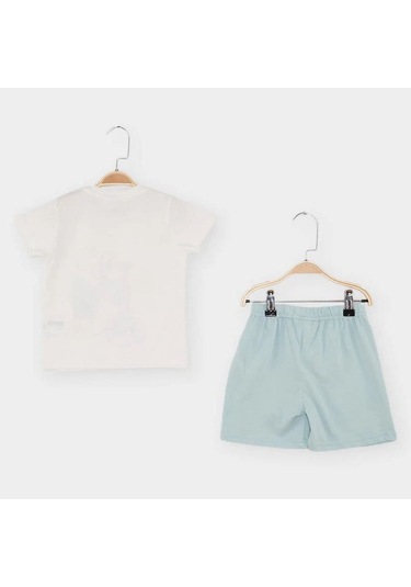 Çimpa Mickey Bebe Pijama Takımı 21741 Ekru