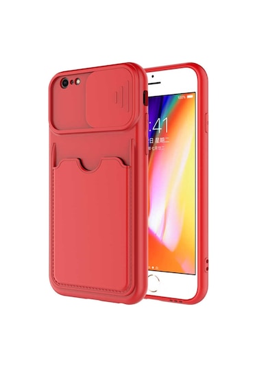 iPhone Uyumlu 6 Kilif Zore Kartix Kartlik Bölmeli Kilif 499812953