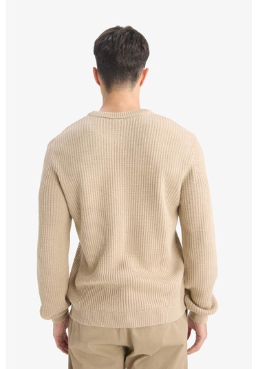 Defacto Standart Fit Bisiklet Yaka Triko Kazak C8814ax25wnbg206 Bej Defacto Standart Fit Bisiklet Yaka Triko Kazak C8814ax25wnbg206 Bej