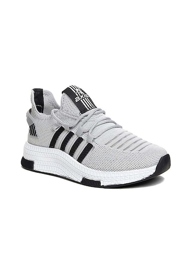 Celira Axs Buz Siyah Triko Erkek Sneaker Spor Ayakkabı Siyah