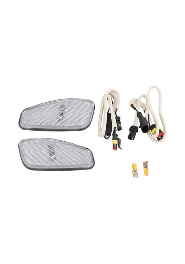 Dinosaurs Araba Yan Yansıma Uyarı Dönüş Sinyali Işık Lambası Ön Dönüş Sinyalleri Jeep Renegade 2014-2017 Için Işık Beyaz