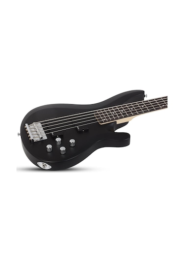 Schecter C-5 Deluxe 5 Telli Bas Gitar Satin Black