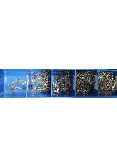 Klipsli Fır Döndü-2-4-6-8-10- Numara 1 Paket 15 Adet