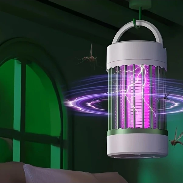 Trendooze Şeffaf Usb Taşınabilir Sivrisinek Tuzağı Ve Elektrikli Böcek Öldürücü