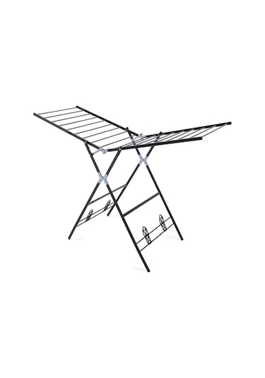 Perilla 19 Metre Majestik Kurutmalık Elbise Askısı Elbise Kurutmalığı Siyah