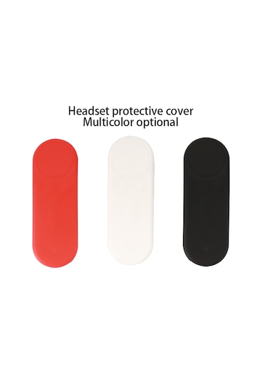 Huawei Vr Gözlük Kolu Kapak Aksesuarları İçin 2 Adet / Set Çizilmez Silikon Koruyucu Kılıf - Beyaz