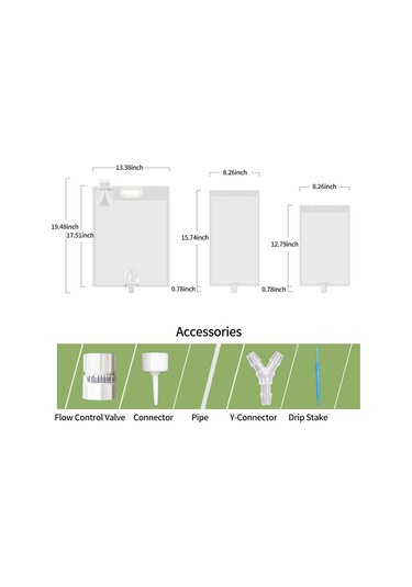 Cbtx Bahçe Dış Mekan Otomatik Bitki Saksı Çiçek Sulama Aracı 2L