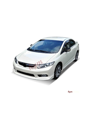 Honda Civic Fb7 Yarasa Ayna Kapağı - Parlak Siyah - Abs Plastik