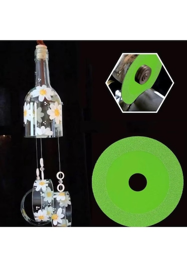 Cam Seramik Taş Fayans Şişe Kesme Diski 115 Mm