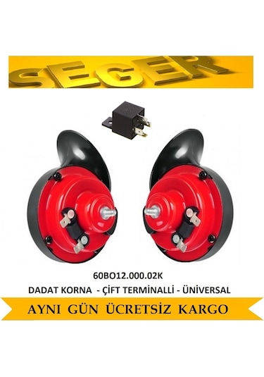 Dadat Korna Seti Tofaş Reno Uyumlu Standart Tip-Röleli 12V Seger