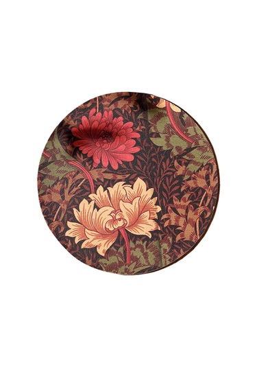 Mutfak Masası Yuvarlak Deri Bardak Altlığı 001 Çok Renkli