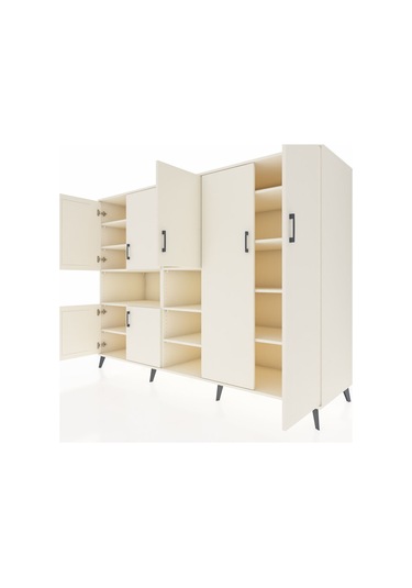 Kronos Dolap 13 Raflı 7 Kapaklı 220x59x163 Aytaşı-aytaşı Aytaşı-aytaşı