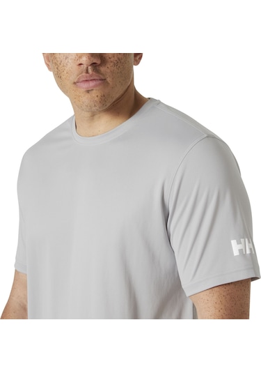 Helly Hansen Erkek Hh Tech T-shırt 2.0 Hha.49584 Hha.853 Gri Yeşil