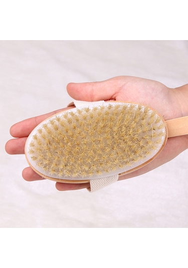 Mufunye Ahşap Renkli Pp Malzemeden Yapılmış Masaj Fırçası, 360x100x50mm, 125g