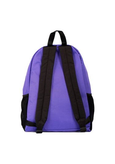 Icone Mor Önü Nakışlı, Laptop Bölmeli Unisex Sırt Çantası, Okul Çantası, Back To School pembe