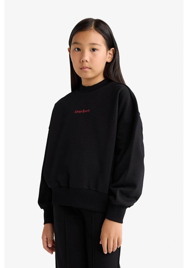 Defacto Siyah Kız Çocuk Alt-üst Takım F2564a8/bk81 Siyah