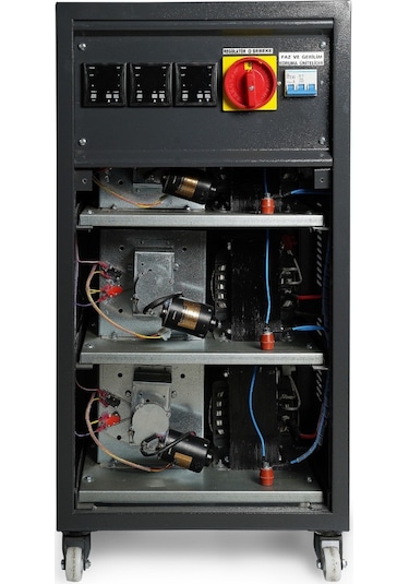 10,5 Kva 3f/3f 140/250 V Trifaze Servo Kontrollü Tam Otomatik Voltaj Regülatörü