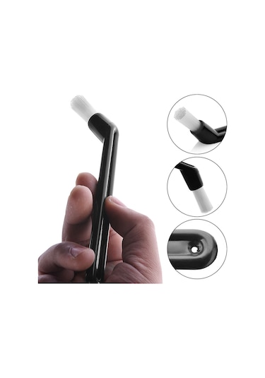 Sones 4'ü 1 Arada F Tipi Kahve Makinesi Temizleme Seti Kahve Öğütücü Fırçası