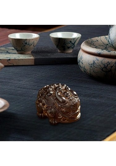 Lijinxu Çay Pet Minyatür Reçine Yaratıcı Çin Çayı Renk-b