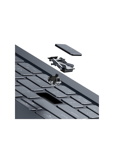 Benks KB01 iPad Pro 11 2. Nesil 2020 Uyumlu Kablosuz Klavyeli Kılıf Bluetooth Trackpad Keyboard - ZORE-216905