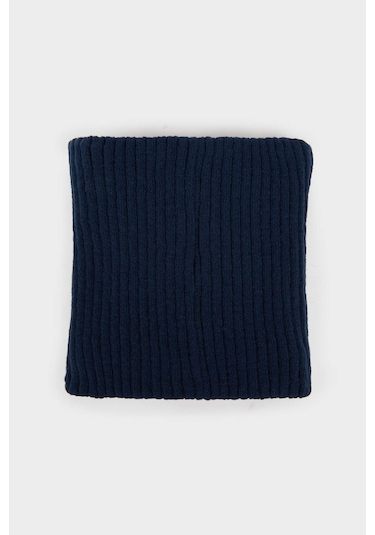 Defacto Erkek İçi Suni Yünlü Atkı C8275ax25wnnv235 Lacivert