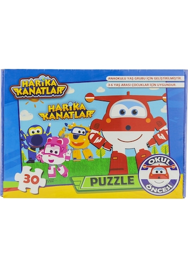 Harika Kanatlar Anaokulu 30 Parça Puzzle