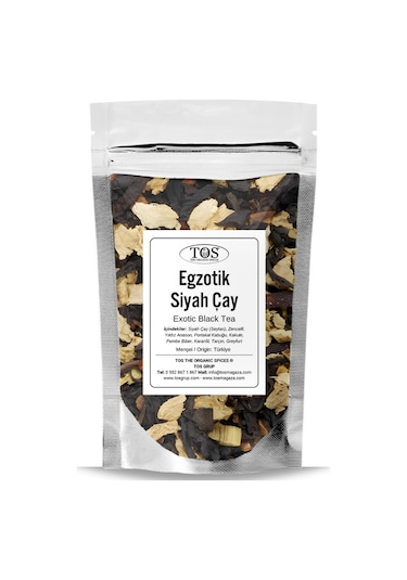 Tos The Organic Spices Egzotik Siyah Çay 40 G