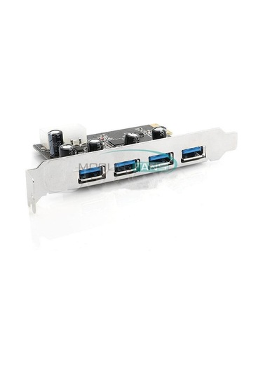 USB 3 0 PCI Express PCI E 4 Port Kart Çoklayıcı PCIe