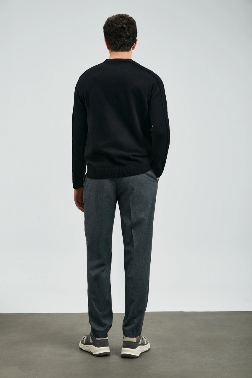 Lufian Les Erkek Kazak Siyah Siyah 112090160100100 Siyah