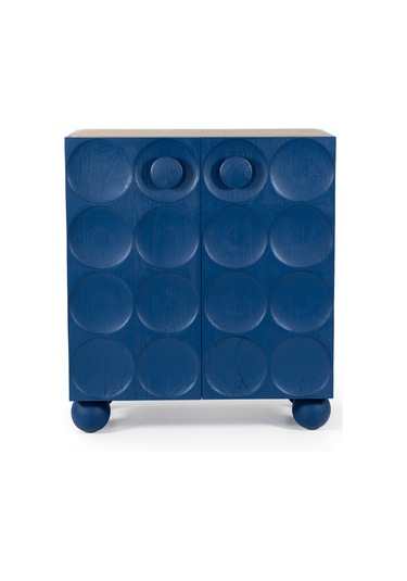 Circles Ahşap Bar Dolabı