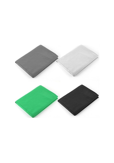 Greenbox Chromakey-Yeşil Fon Perde(2 X 3 M) ve Fon Standı Kıt
