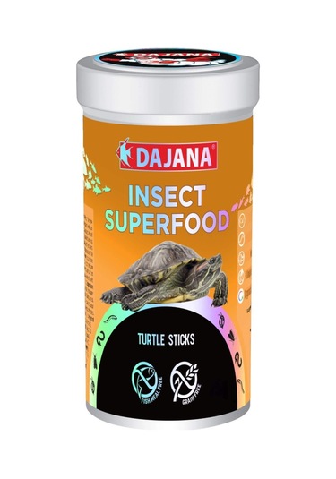 Dajana Insect Superfood Turtle Sticks 250ml 75gr