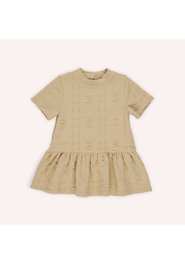 Kız Çocuk Kısa Kollu Elbise 2421gb26021-4624 001