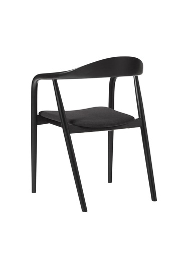 Zodiac Exclusive Yılan Ahşap Sandalye Siyah - Siyah