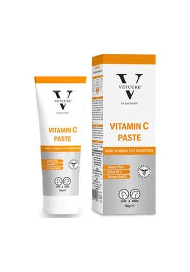 Vetcure Vitamin C Kedi Ve Köpek C Vitamini Desteği Paste 100 Gr