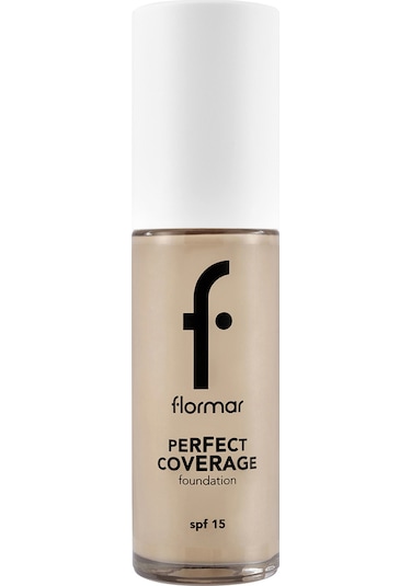 Flormar Perfect Coverage Yüksek Kapatıcı Fondöten 100 Light Ivory