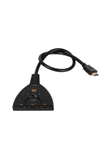 4K Hdmi Çoklayıcı Çoğaltıcı Switch 3 Giriş 1 Çıkış Çoklama Ps4 D