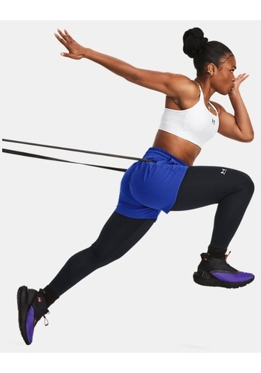 Kadın Ua Authentics Tayt 1368700-001 Siyah - Beyaz