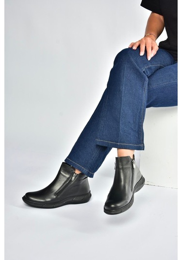 Fox Shoes V398577603 Siyah Hakiki Deri Kadın Bot Siyah-hakiki Deri Fox Shoes V398577603 Siyah Hakiki Deri Kadın Bot Siyah-hakiki Deri