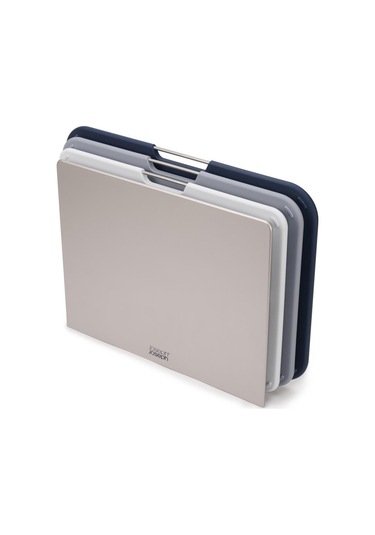 Joseph Joseph Nest Büyük 3´Lü Kesme Tahtası Seti - Gri-Mavi