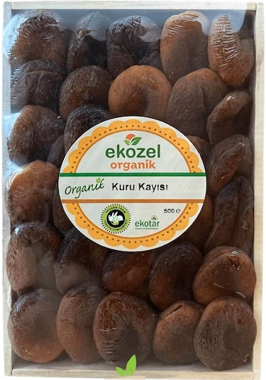 Ekozel Organik Kuru Kayısı 500 G
