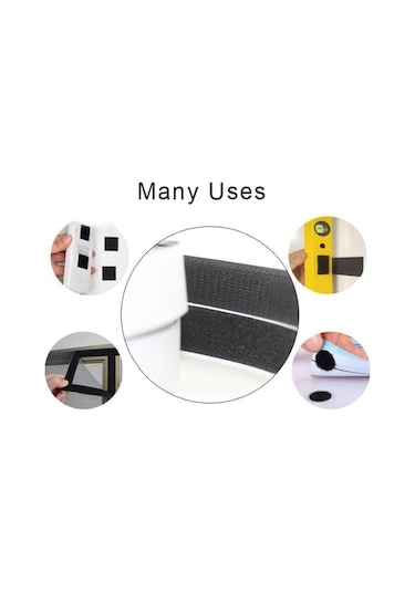 1 Metre Cırt Cırtlı Bant - Cırt Bant - Cırt Cırt Band - En : 2Cm (270302123)