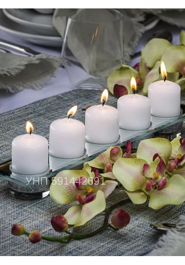 Candle Light Co. Çay Rasgele Mumlar İç Dekorasyon Please Note: The Original Phrase Suggests A Literal Translation Of A Beyaz