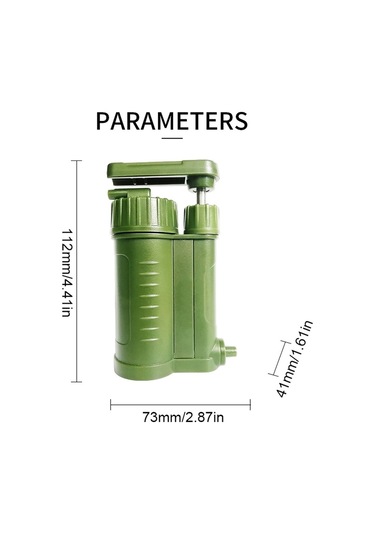 Butu Su Mikrobiyal Arıtma Filtresi Tortu Arıtma Temizleyici