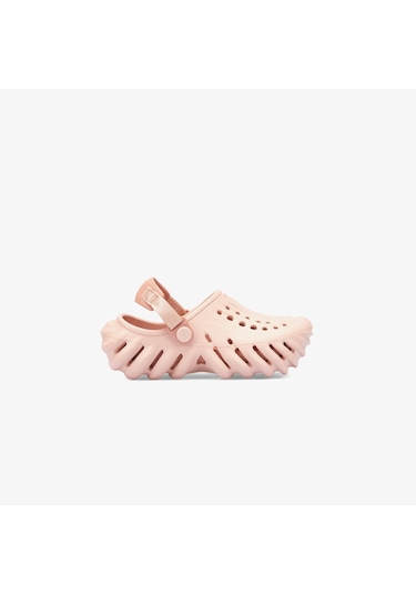 Crocs Echo K Çocuk Pembe Terlik Düz 208190 PEMBE