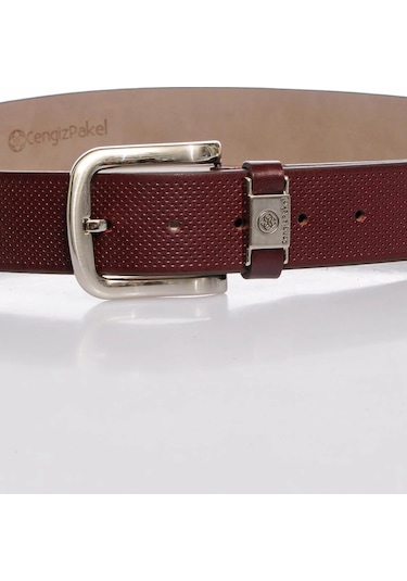 Cengiz Pakel Erkek Kemer Cpkmr9211 Bordo